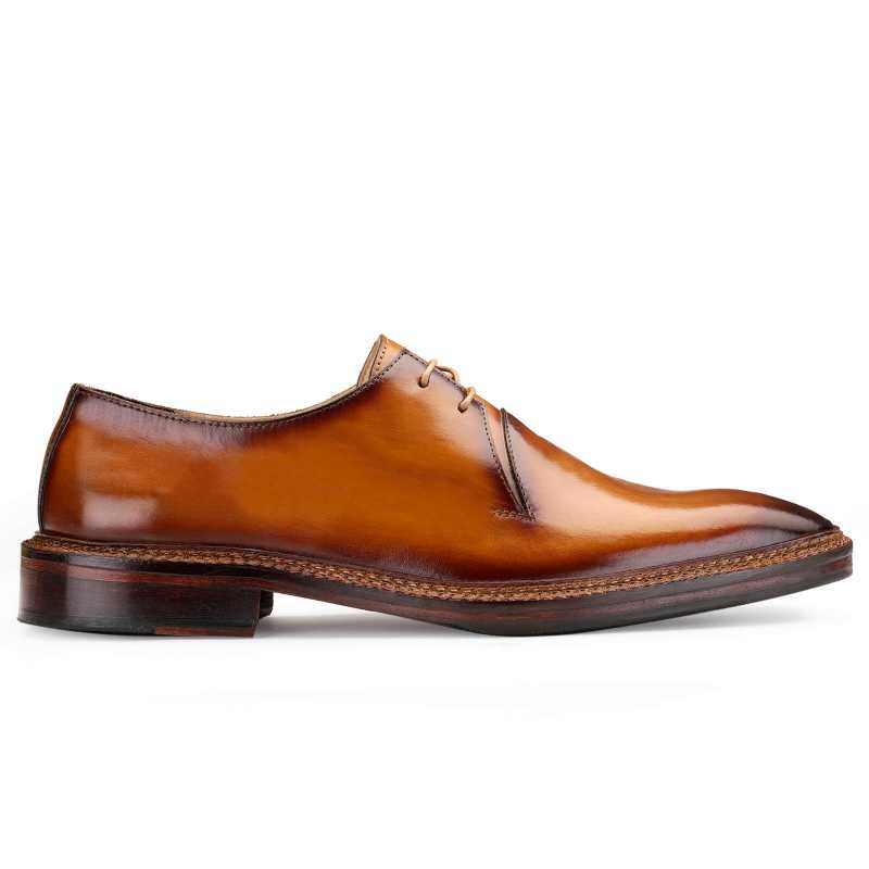 Baron Patina Dress Shoes In Tan