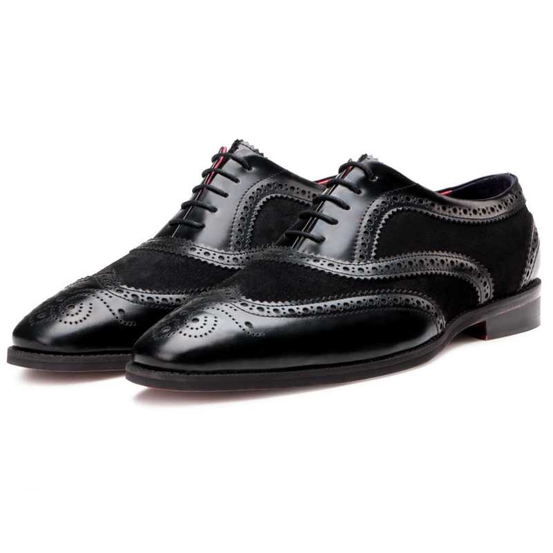 The London Brogues In Black