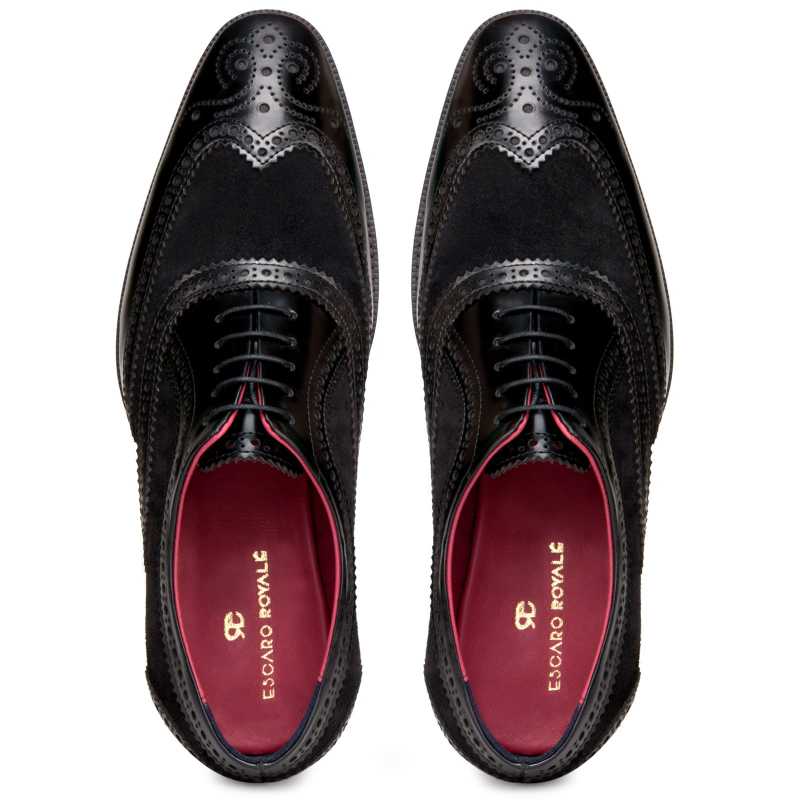 The London Brogues In Black