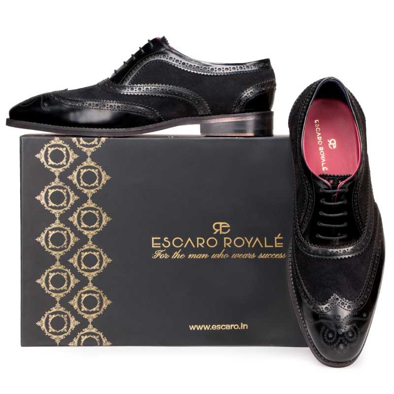 The London Brogues In Black