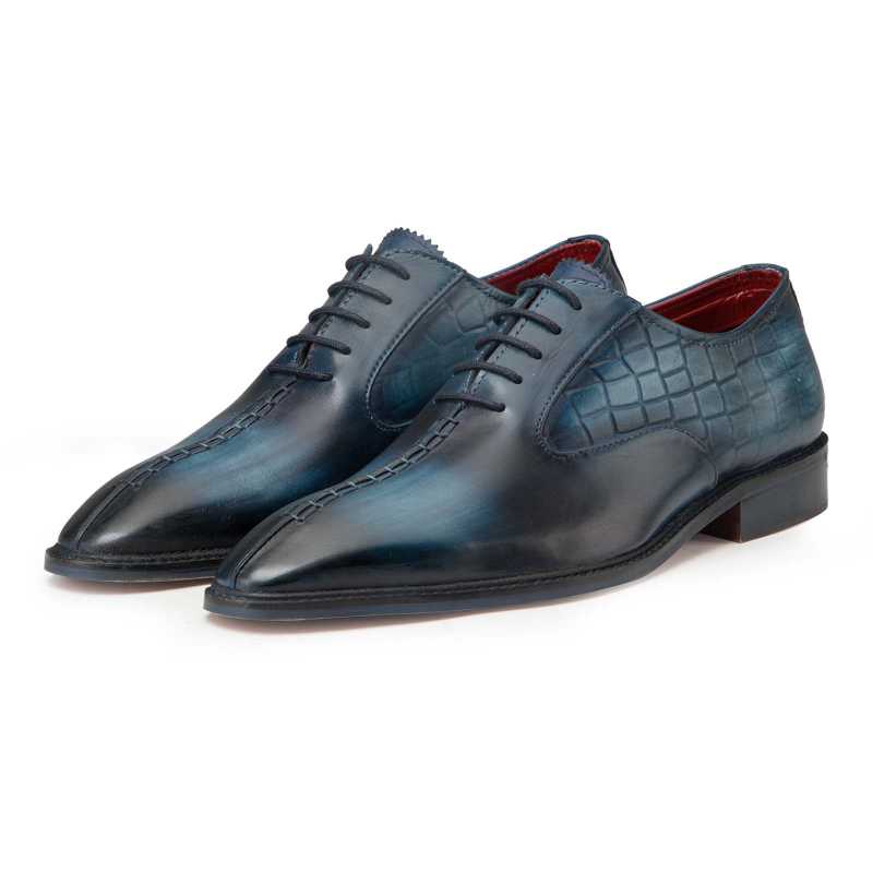 Blue Designer Oxford