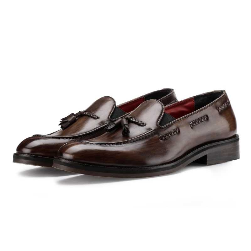 The Tomas Slip-On In Brown