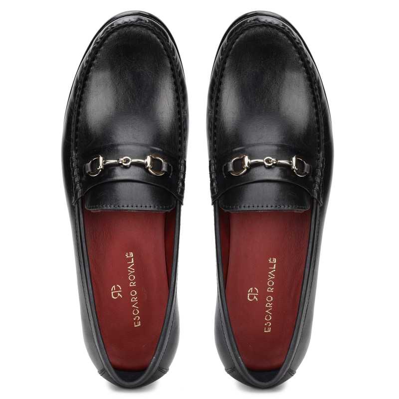 The Carlos Horsebit Loafer In Black