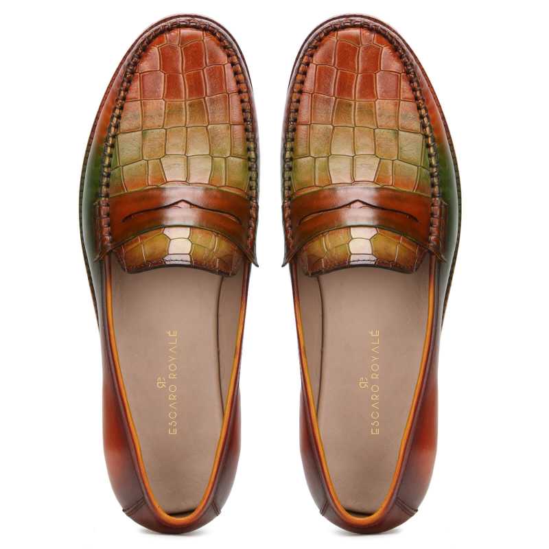 Zephyr Classic Penny Loafers in Multicolor