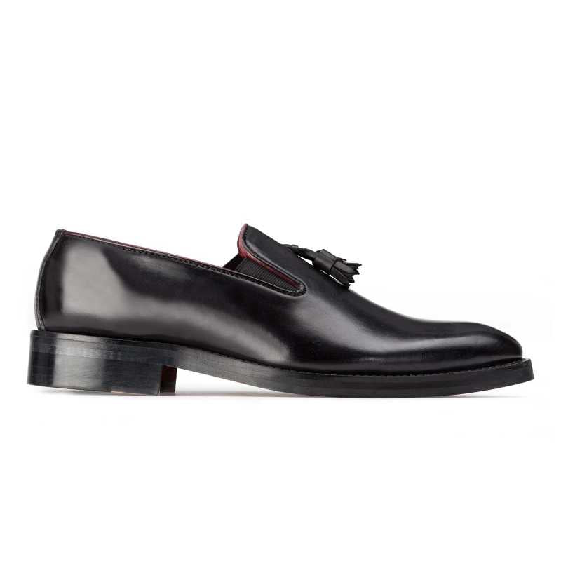 Designer Black Tassel Loafer