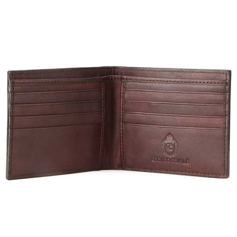 Brown Hand - Tooled Leather Mens Wallet