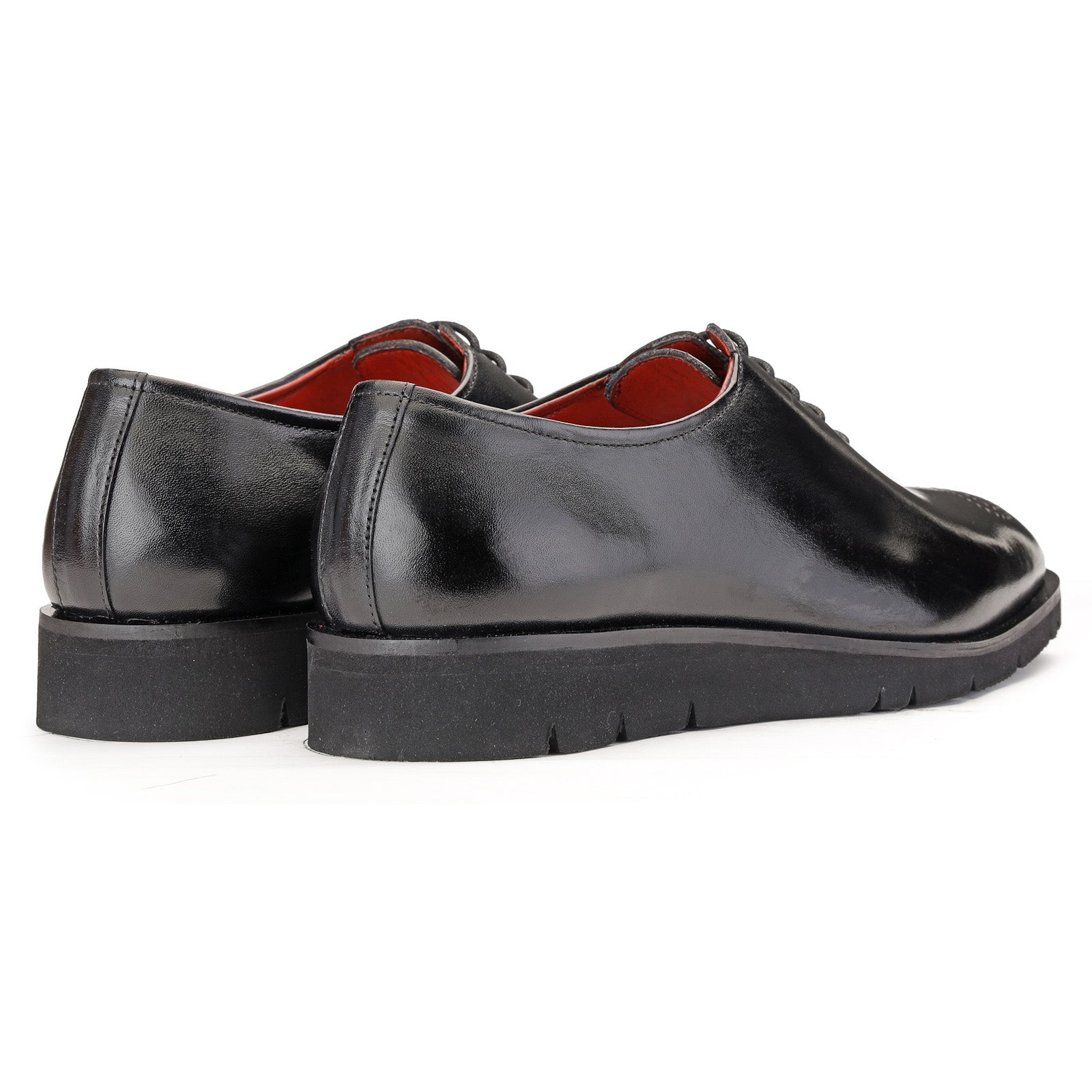 Medallon AirFlexLite Wholecut Oxfords in Black