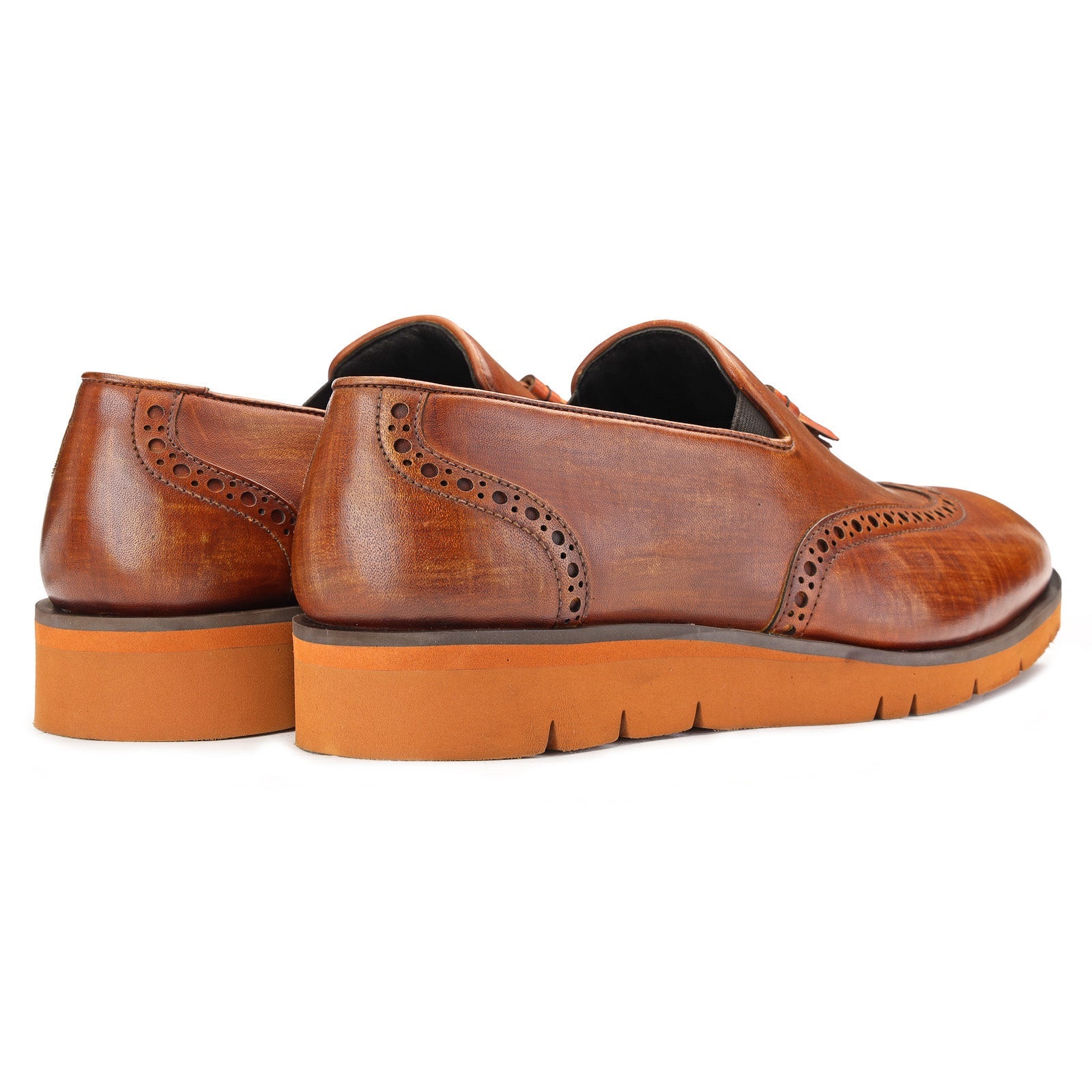 Maxwell AirFlexLite Tassel Loafers in Brown