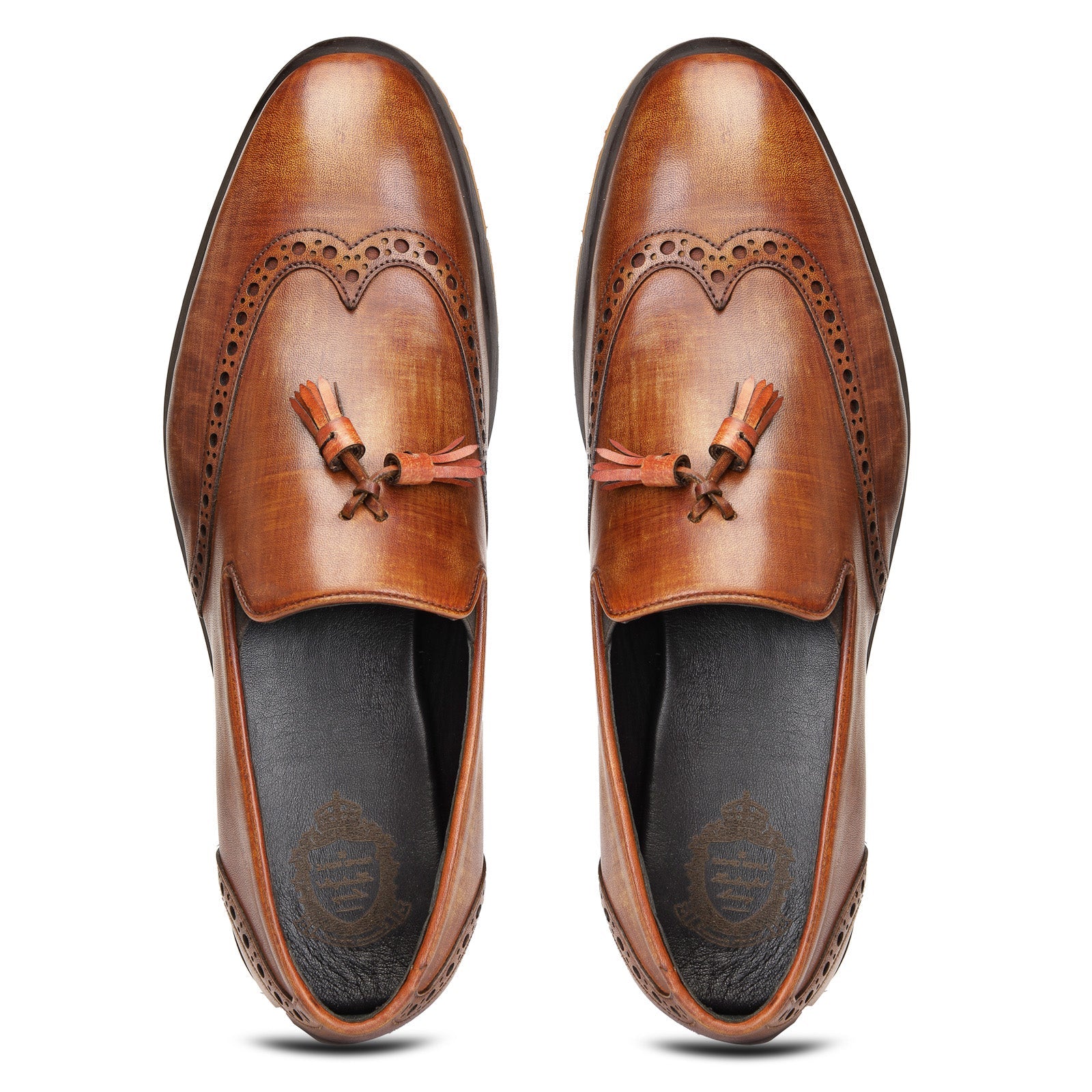 Maxwell AirFlexLite Tassel Loafers in Brown