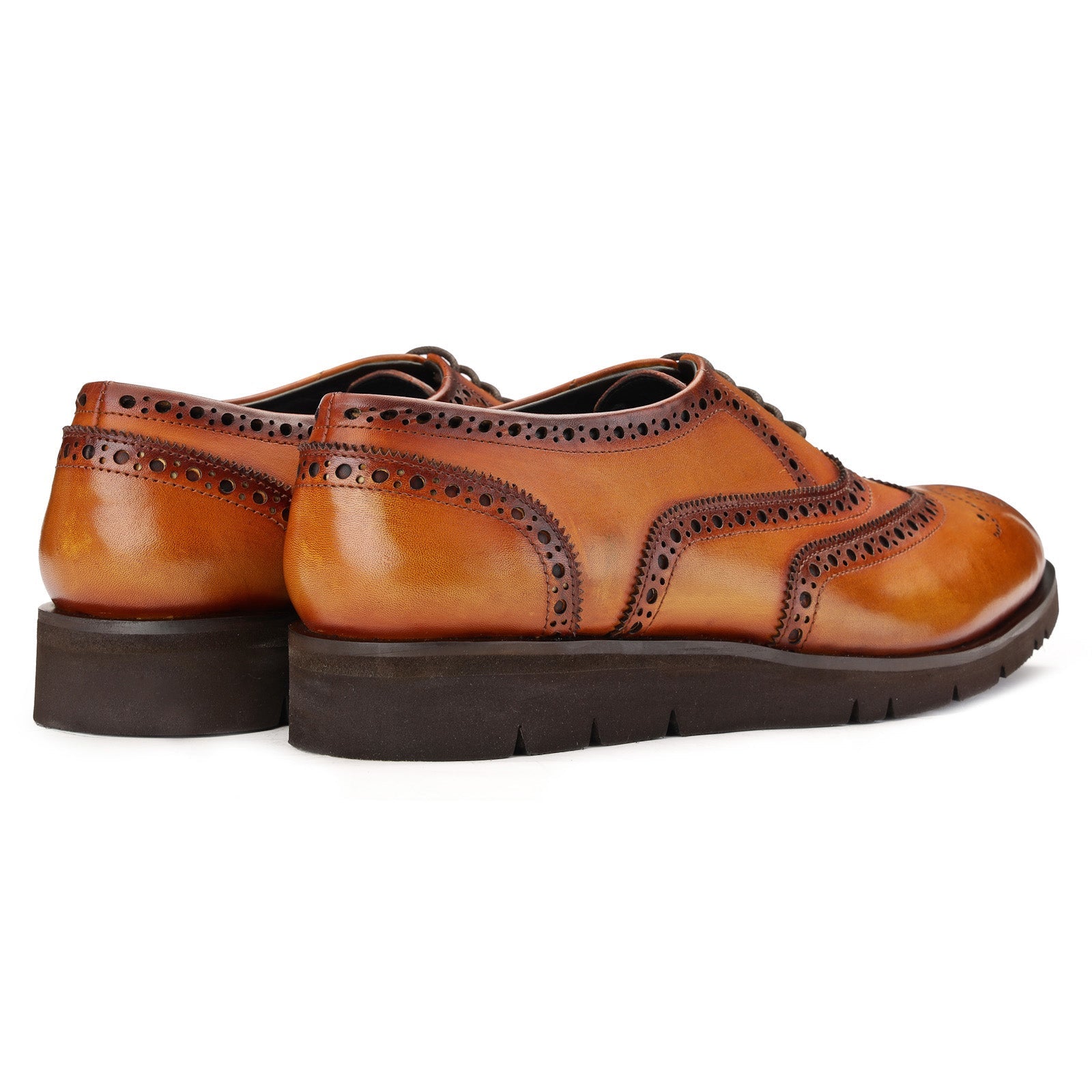 Romel AirFlexLite Cognac Brogues