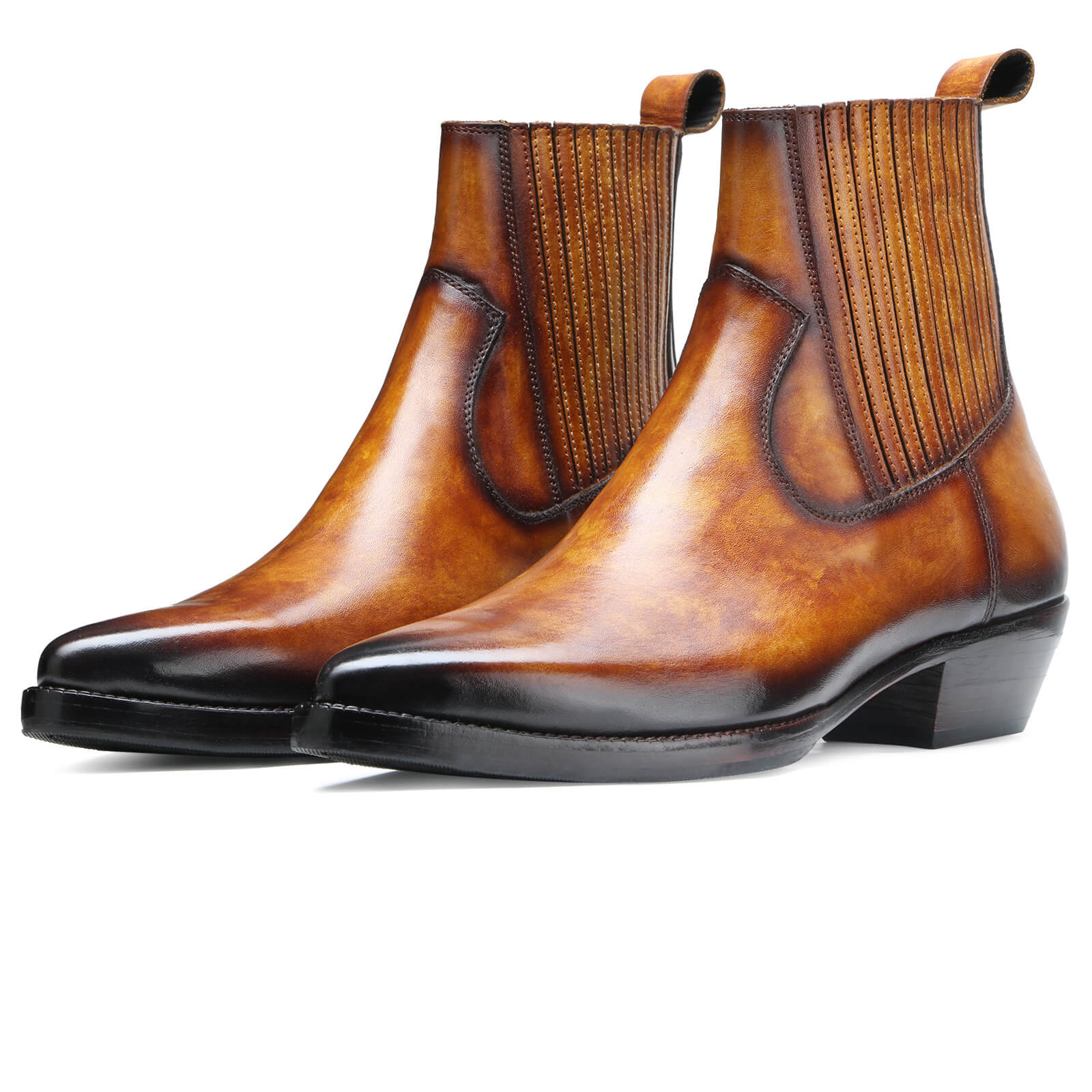 Olaf Chelsea Boots With Cuban Heel