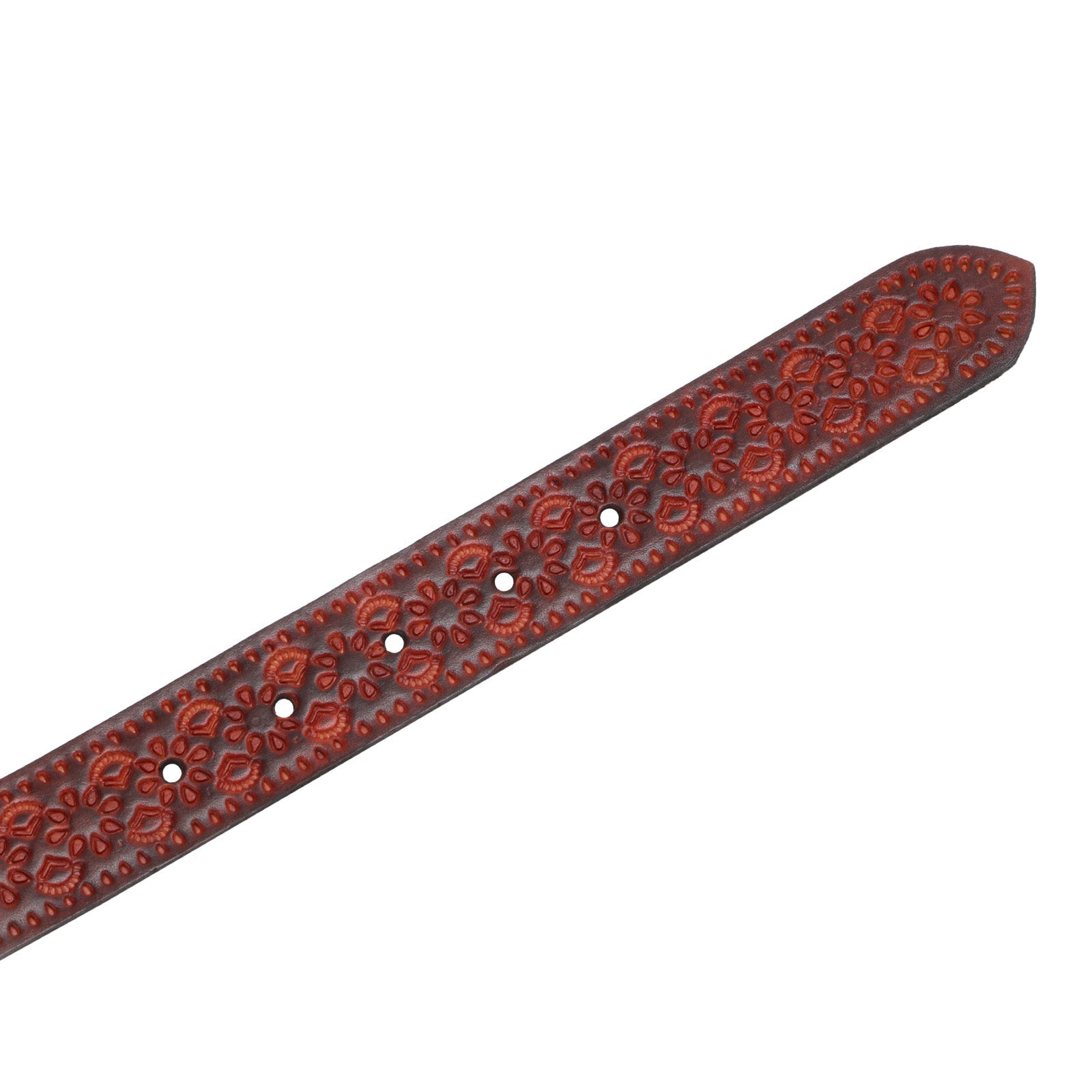 Christiano Hand Crafted Hand Tooled Leather Belt