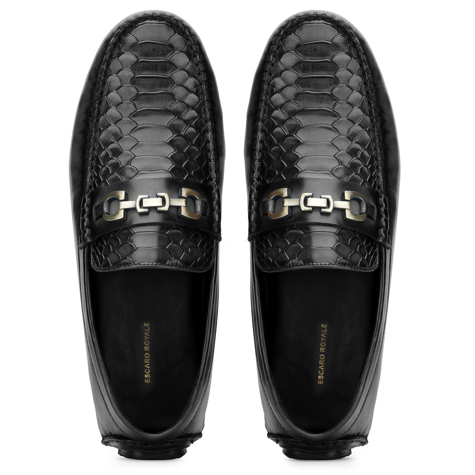 Piton Moccasins In Black