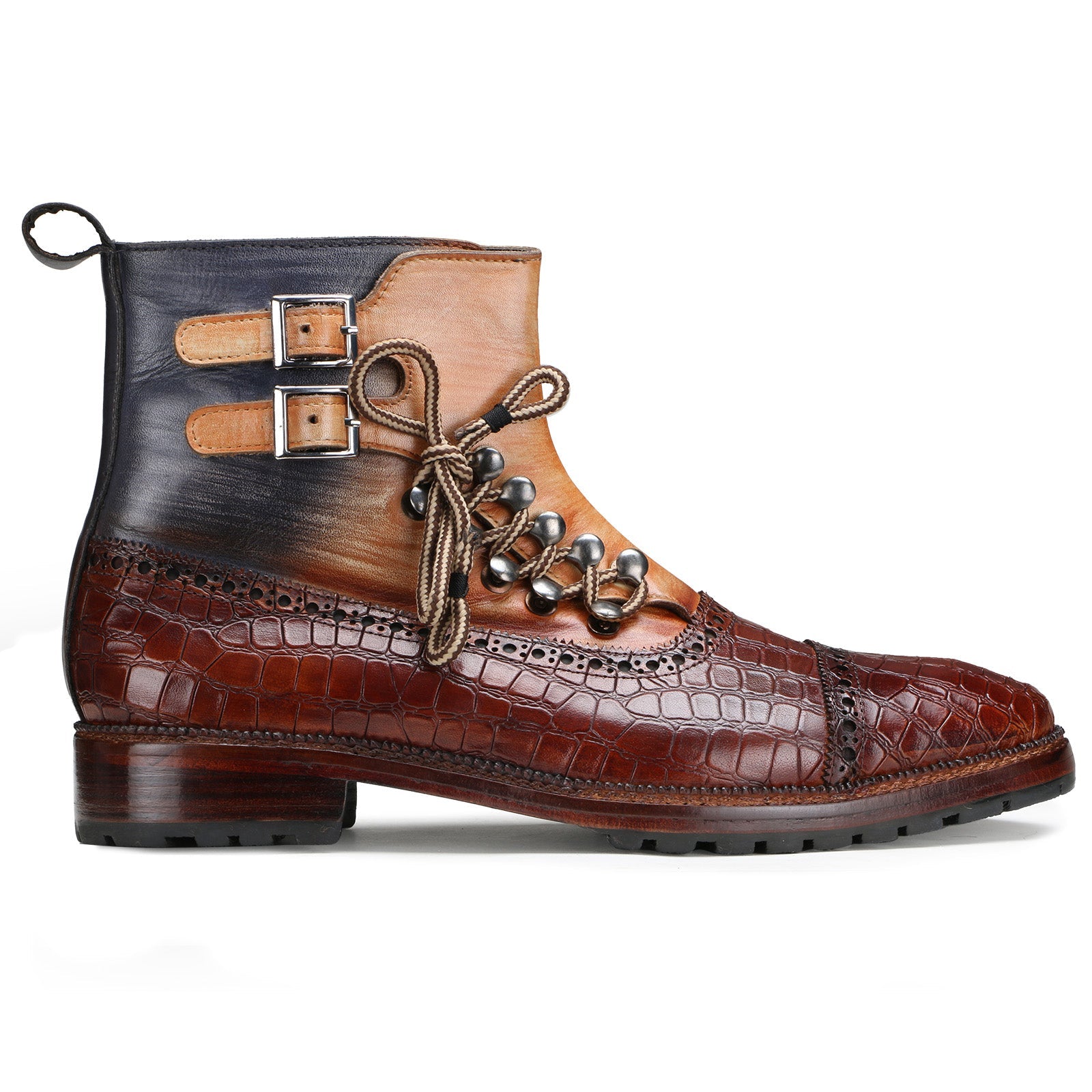 Enigma Brown Luxury Boots